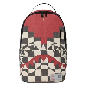 Sprayground MET Inca Checkerboard Backpack🔥New Black Bookbag Large School Bag